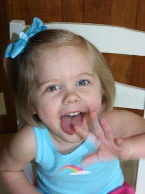 Ruby's Super Silly Face